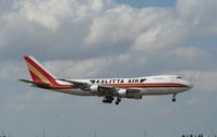N700CK @ KMIA - Boeing 747-200 - by Mark Pasqualino