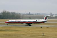 N905JH @ CID - Departing Runway 13 for DFW, light rain