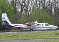 N840JW @ DTN - Starting to roll on runway 14 at the Downtown Shreveport airport. - by paulp