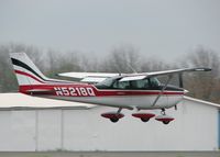N5218Q @ DTN - About to touch down on runway 14 at Downtown Shreveport. - by paulp