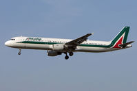 I-BIXR @ EGLL - Alitalia Express A321 at Heathrow