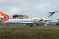 N898AW @ EGGW - Gulfstream 1159C arrives at Luton for a fuel stop en route to Teterboro - by Terry Fletcher