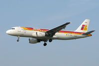 EC-KOH @ EGLL - Iberia A320 into Heathrow - by Terry Fletcher