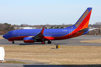 N740SW @ ORF - Southwest Airlines N740SW (FLT SWA591) taxiing to RWY 23 for departure to Orlando Int'l (KMCO). - by Dean Heald