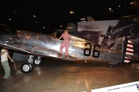 38-0001 @ FFO - 1938 Curtiss P-36 (C/N 12415) painted as P-36A (38-86) as flown by Lt. Philip Rasmussen in Hawaii during the Dec. 7, 1941 attack.  On display at USAF Museum in Dayton, Ohio. - by Bob Simmermon