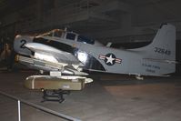 52-132649 @ FFO - 1952 Douglas AD-5 (A-1E) Skyraider at the USAF Museum in Dayton, Ohio.  On 3/10/66, Maj. Bernard Fisher landed this plane in combat to rescue a downed fellow pilot.