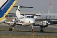 HB-GJP @ EBBR - parked on General Aviation apron (Abelag)