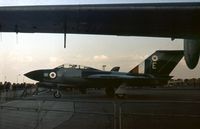 XA549 - Javelin FAW.5 in the static park of the 1974 RAF Finningley Airshow. - by Peter Nicholson