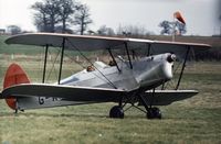 G-ATBL - DH.60G Gipsy Moth at Old Warden in the Spring of 1972. - by Peter Nicholson