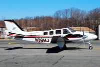 N36MJ @ FIT - A Barron taxis out to Three Two - by Bruce Vinal