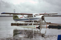 C-GLJH @ CYYR - LAB Air Otter at Goose Bay Harbour (Kodachrome slide scan) - by FBE