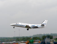 N58HK @ EGGW - N58hk Departing Luton - by Andy Parsons