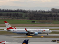 OE-LAE @ VIE - First Austrian 767 with winglets - probably one of the first pictures of the modified plane in Vienna - by Patrick Radosta