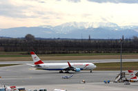 OE-LAE @ VIE - First Austrian 767 with winglets - probably one of the first pictures of the modified plane in Vienna - by Patrick Radosta