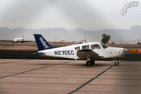 N270CC @ KGYR - Shot @ Goodyear - by Dawei Sun