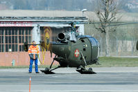 V-284 @ LSMP - One of the last Alouette in Swiss service. They will be around for quite some time however.