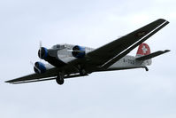 HB-HOT @ LSME - After the Ju-52 was wfu with the air force in 1980 Ju-Air started operating these three Ju-52s. Former A-702 is still in its original military colour scheme. - by Joop de Groot