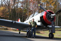 N748LL @ 1N7 - NAA AT-6F Texan at home base, 1N7, Blairstown, NJ - by Lou Longhi