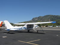 N9124U @ SZP - 1976 Cessna 150M, Continental O-200 100 Hp, modified by STC to taildragger-this was a popular mod, one was known as the Texas Taildragger. - by Doug Robertson