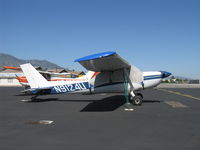 N9124U @ SZP - 1976 Cessna 150M, Continental O-200 100 Hp, modified by STC to taildragger-this was a popular mod, one was known as the Texas Taildragger. - by Doug Robertson