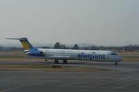 N892GA @ KABE - MD-83 - by Mark Pasqualino