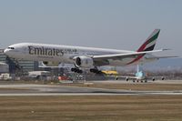 A6-ECN @ LOWW - Emirates new Boeing 777-36NER cn37705 delivery 2009.02.14 - by Delta Kilo