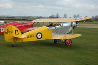 G-BWWN @ EGTH - 2. G-BWWN visiting Shuttleworth (Old Warden) Aerodrome. - by Eric.Fishwick