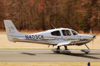 N403CK @ SMQ - Cirrus lands at Somerset - by Bruce Vinal