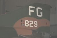 64-0829 @ FFO - 1964 McDonnell Douglas F-4C Phantom II that downed two MiG 17's in the same day, now on display at the USAF Museum in Dayton, Ohio.