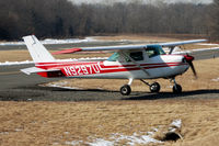 N9297U @ SMQ - Parking the 150 - by Bruce Vinal