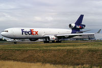 N523FE @ LFPG - Taxiing on parallels runways... - by Shunn311