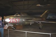 2057 @ FFO - On display at the USAF Museum in Dayton, Ohio. In 1953, the pilot of this MiG15 defected and flew it to S. Korea.