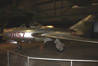 2057 @ FFO - On display at the USAF Museum in Dayton, Ohio. In 1953, the pilot of this MiG15 defected and flew it to S. Korea. - by Bob Simmermon