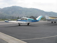 N5938S @ SZP - 1966 Beech V35 BONANZA, Continental IO-520-B 285 Hp, tip tanks - by Doug Robertson