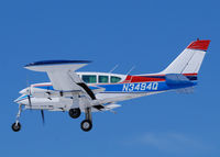 N3494Q @ KAPA - On final approach to 17L.