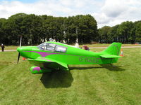 G-BAEE @ EGBP - Not so sure of the colour scheme!!!!! - by Andy Parsons