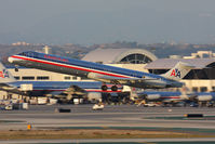 N595AA @ LAX - American Airlines N595AA (FLT AAL1624) departing RWY 25R enroute to Chicago O'Hare Int'l (KORD). - by Dean Heald