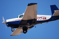 N7774M @ KAPA - On final approach to 17L. - by Bluedharma