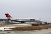 N762NW @ KMKE - DC-9-41 - by Mark Pasqualino