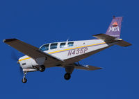 N435P @ KAPA - On final approach to 17L. - by Bluedharma