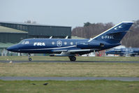 G-FRAL @ EGHH - FRA Falcon 20 at Bournemouth - by Terry Fletcher