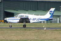 G-BPJO @ EGHH - Piper PA-28-161 at Bournemouth - by Terry Fletcher