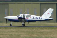 G-SAPM @ EGHH - TB20 at Bournemouth - by Terry Fletcher