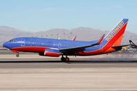 N796SW @ LAS - Southwest Airlines N796SW (FLT SWA127) from Buffalo Niagara Int'l (KBUF) landing on RWY 25L.