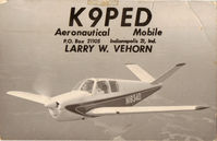 N1834D @ N/A - N1834D on a Ham Radio Operators QSL card. - by unknown