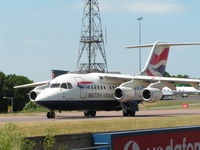 G-MABR @ EGGW - Departing Luton - by Andy Parsons
