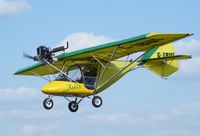 G-CBUC @ EGSF - X'Air landing at Conington - by Simon Palmer