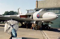 XM594 @ WTN - Vulcan B.2 XM 594 of 44 Squadron on display at the 1978 Waddington Open Day. - by Peter Nicholson