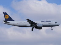 D-AIQM @ EGCC - Lufthansa - by Chris Hall