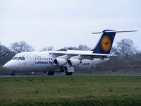 D-AVRO @ EGCC - Lufthansa Regional operated by CityLine - by Chris Hall